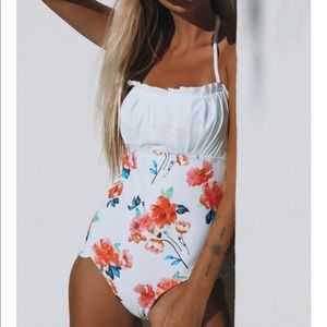 ❤️👀💜 Floral One Piece Swimsuit